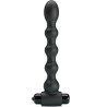Pretty Love - Plug Anal Lynn Silicone 10 Vibrations Noir